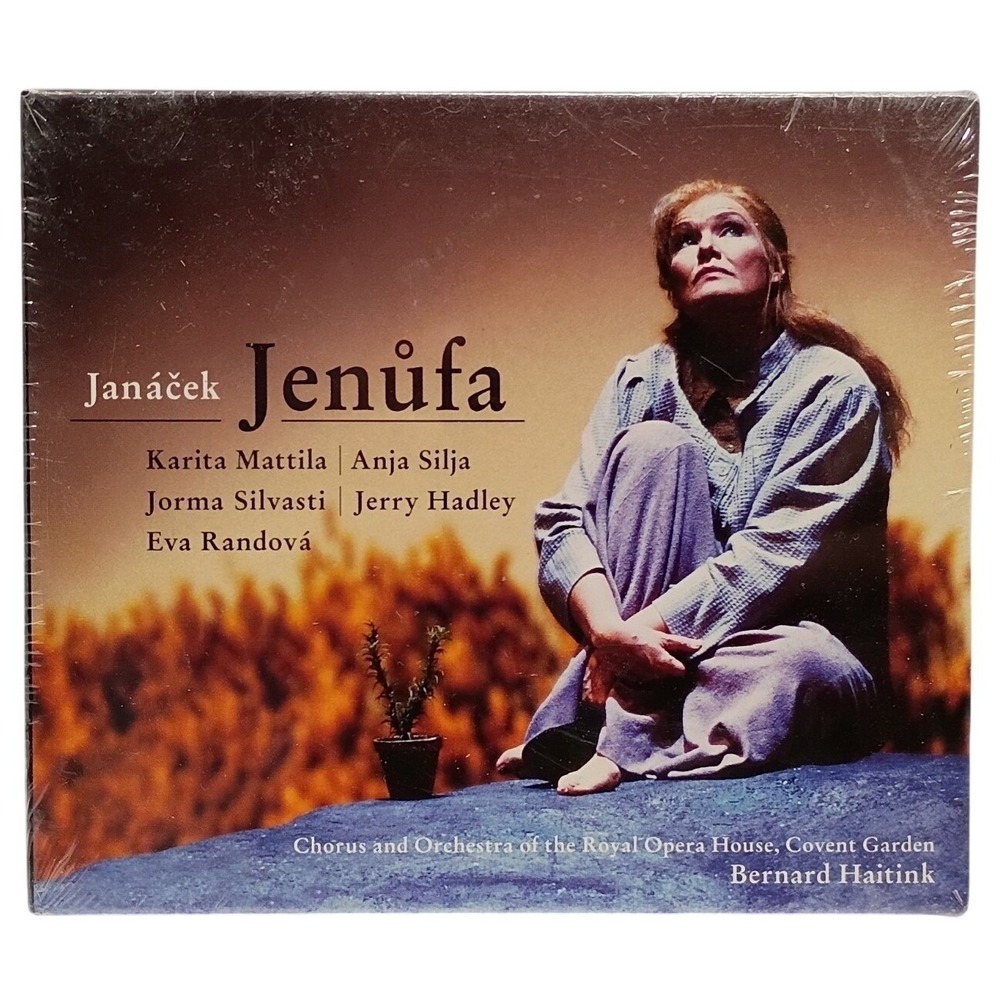 Jenufa Leos Janacek Bernard Haitink CD 2 Disc Mattila Silja Silvasti Hadley Live